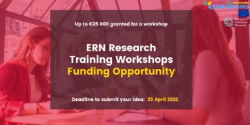 The EJP RD ERN Research Training Workshops funding opportunity is now open!