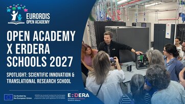 Last weeks to apply for the EURORDIS Open Academy x ERDERA Schools 2027!