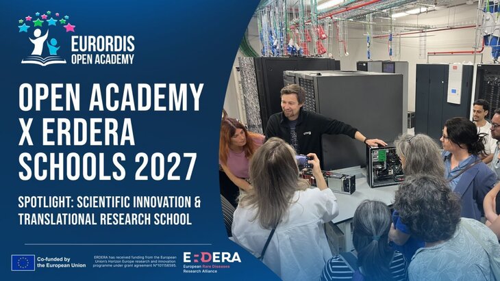 Last weeks to apply for the EURORDIS-Rare Diseases Europe Open Academy x ERDERA Schools 2027!