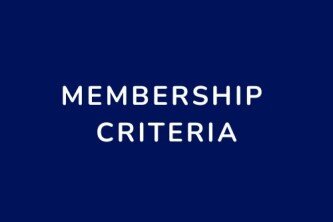 Membership criteria