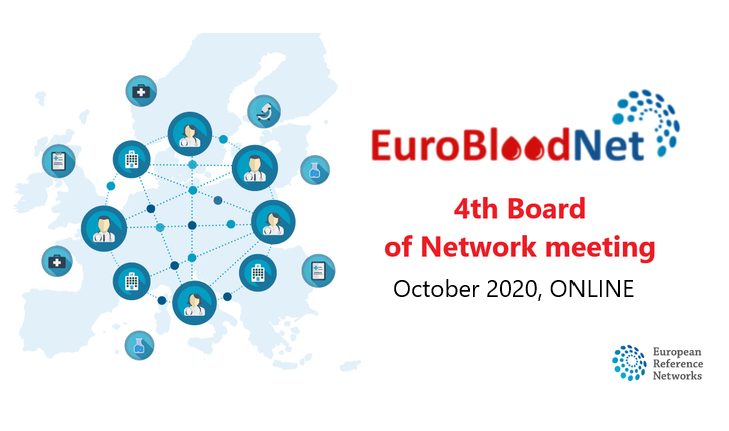 4th ERN-EuroBloodNet Board of Network meeting took place 22nd of October with more than 120 participants! Check out the presentations of the meeting!