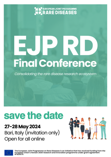 EJP RD Final Conference will take place next May
