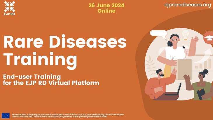Rare Diseases Trainings organized by the EJP RD about the Virtual Platform