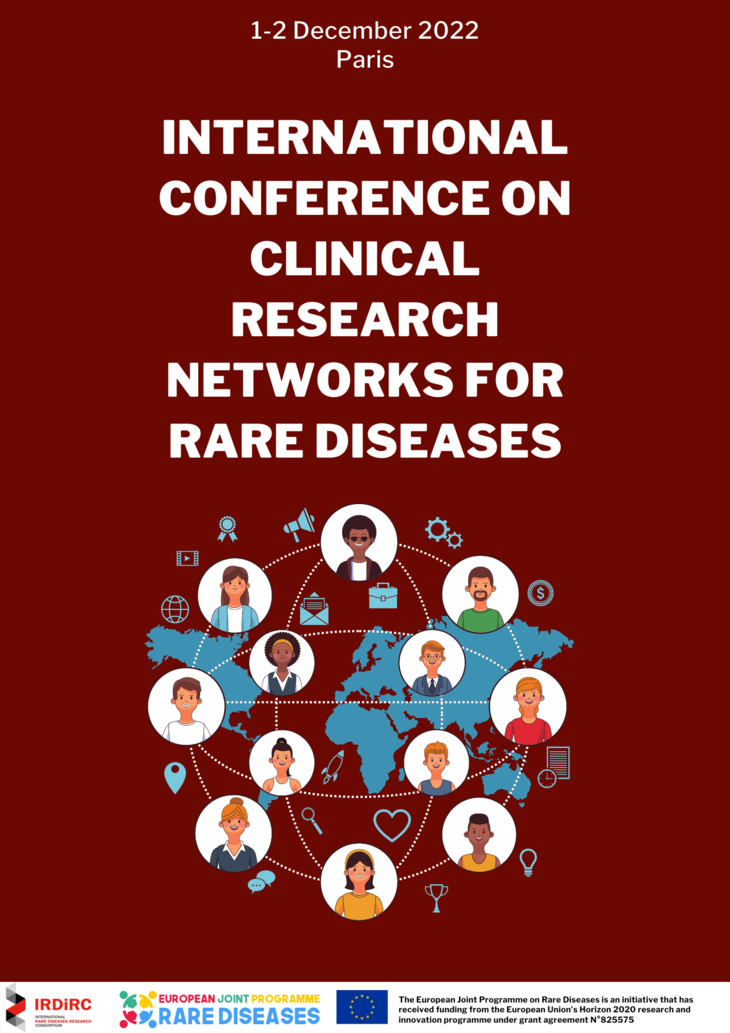 Do not miss the International Conference on Clinical Research Networks for Rare Diseases!