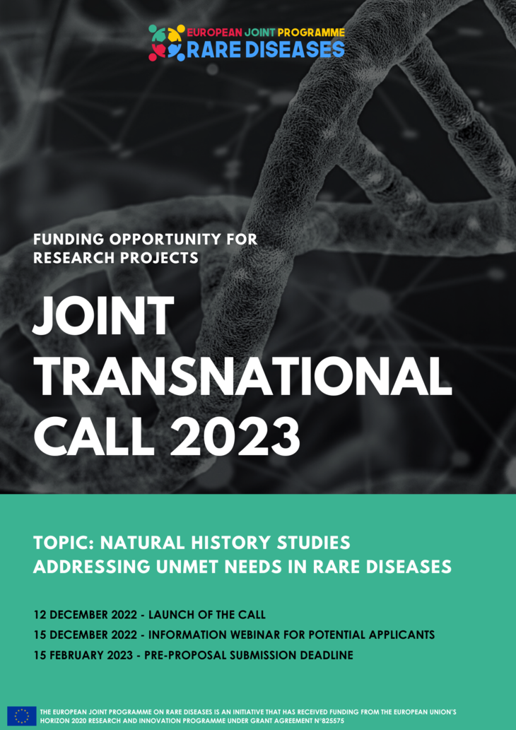 The EJP RD Joint Transnational Call will be launched soon!