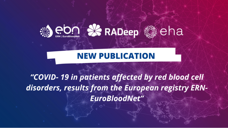 New publication: COVID- 19 in patients affected by red blood cell disorders, results from the European registry ERN-EuroBloodNet