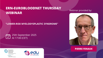 Spotlight on Excellence: Thursdays Webinars Welcomes ERN Coordinator Prof. Fenaux!