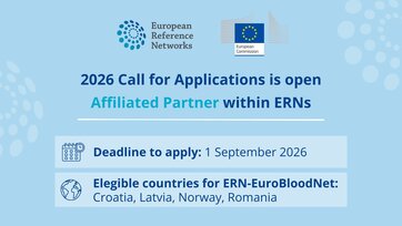 2026 call for applications: Affiliated Partner within the European Reference Networks