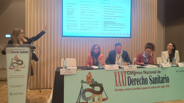 Mar Mañú Pereira presented “Towards ethical AI in Rare Diseases: data quality and clinical validation for real equity” at the XXXI National Congress on Health Law in Madrid, Spain.