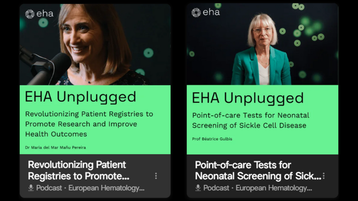 ERN-EuroBloodNet voices on Rare Hematological Diseases at EHA Unplugged podcast!