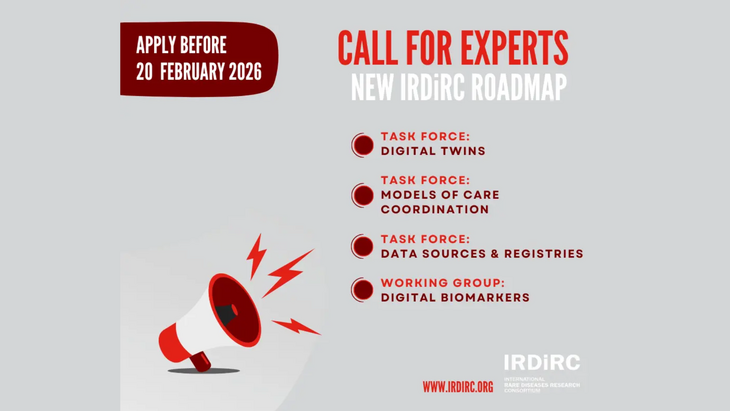 IRDiRC has recently launched a global call for experts