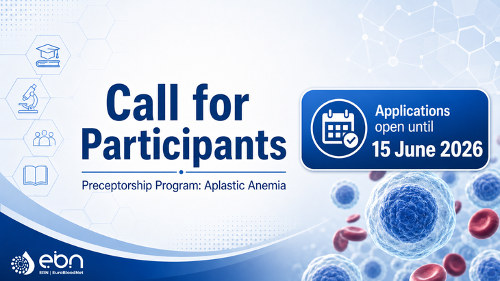 CALL FOR PARTICIPANTS - The ERN-EuroBloodNet is inviting you to participate in Medical Education Onsite Program