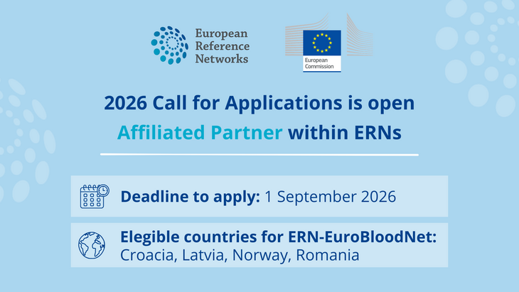 2026 call for applications: Affiliated Partner within the European Reference Networks