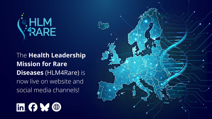 The Health Leadership Mission for Rare Diseases is now live on website and social media channels!