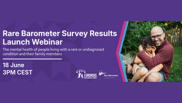 Launch of Rare Barometer survey results: The mental health of people living with a rare or undiagnosed condition and their family members