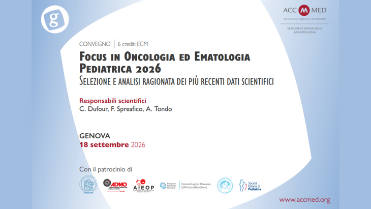 Save the Date: Focus on Pediatric Oncology and Hematology 2026 – Latest Scientific Advances