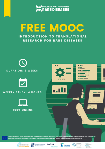Participate in the EJP RD MOOC (Massive Open Online Course) "Introduction to Translational Research for Rare Disease"