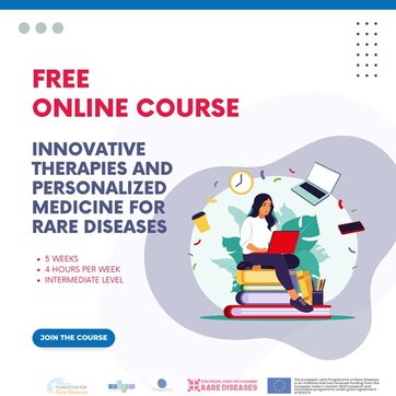 New EJP RD MOOC "Innovative Therapies and Personalized Medicine for Rare Diseases"