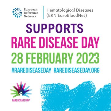 ERN-EuroBloodNet supporting the Rare Disease Day 2023