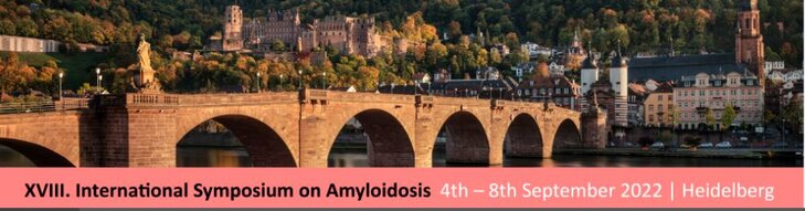 The 18th International Symposium on Amyloidosis will be held in Heidelberg next September!