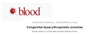 Last advances in Congenital Dyserythropoietic Anemias