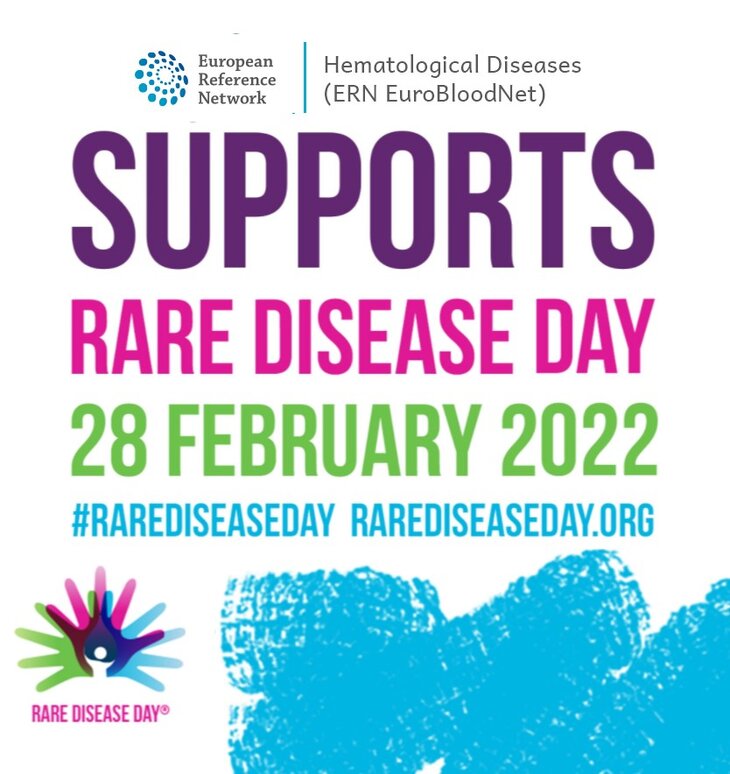 ERN-EuroBloodNet supports Rare Disease day 2022