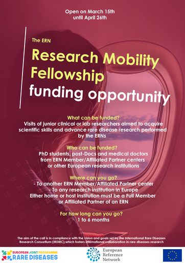 EJP RD call for Research Mobility Fellowships will open on 15th of March!