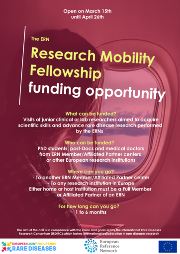 The EJP RD Research Mobility Fellowships funding opportunity is now open!